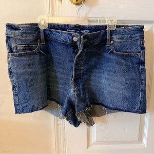 Old Navy Women's Dark Blue Jean Shorts